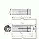 Анкер латунний Walraven WBA 38 мм 6107012