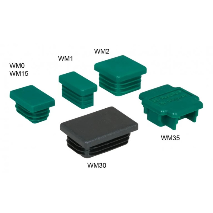 Заглушка для профілю Walraven BIS WM2 30x30 мм 6566002