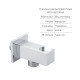 Комплект для душу Qtap Stenava Chrome: Змішувач QTST6245102DC + Лійки (QTRUC125CRM45954,QTHLA107CRM45784) + Шланг QTHADPVC200C + QTCRMBH130