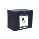 Комплект для душу Qtap Namesti Chrome: Змішувач QTNAM6225102NC + Лійки (QTRUC125CRM45954,QTHLA107CRM45784) + Шланг QTHADPVC200C + QTCRMBH130