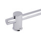 Душевая стойка с держателем универсальная Qtap Lepit 665 мм круглая QTLEP82103OC Chrome