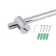 Душевая стойка с держателем универсальная Qtap Lepit 665 мм круглая QTLEP82103OC Chrome