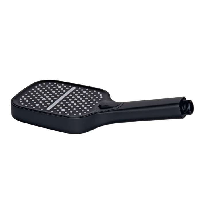 Лейка для ручного душа Qtap Rucni 260x120 мм круглая QTRUC125BLM45782 Black Matt