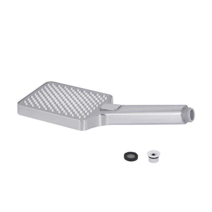 Лейка для ручного душа Qtap Rucni 140x95 мм прямоугольная QTRUC125CRM45958 Chrome