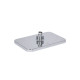 Воронка для верхнего душа Qtap Hlavova 260x180 мм прямоугольная QTHLA107CRM45784 Chrome/Black
