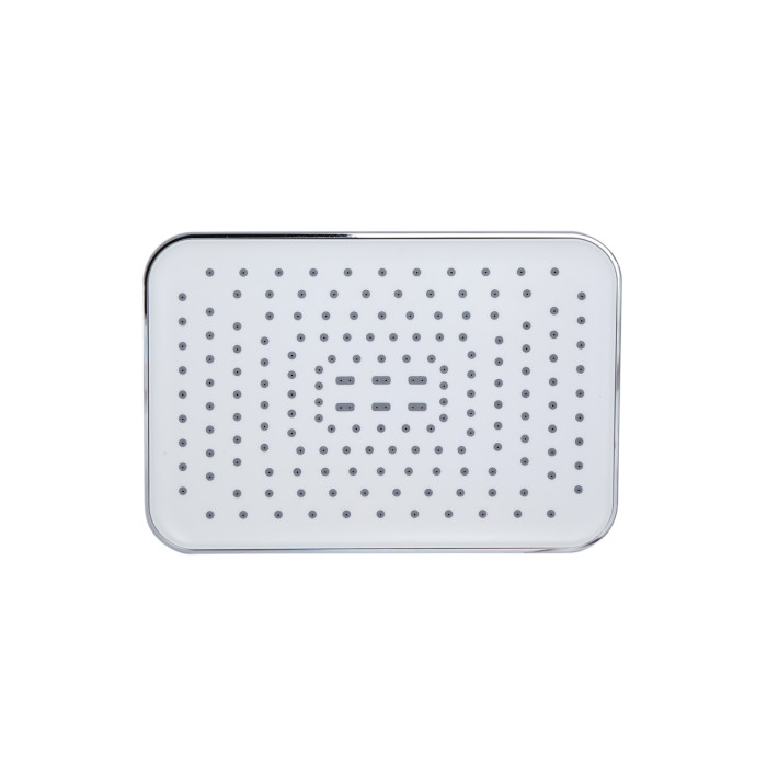 Воронка для верхнего душа Qtap Hlavova 260x180 мм прямоугольная QTHLA107CRM45785 Chrome/White