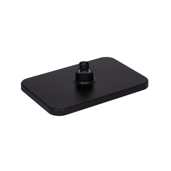 Воронка для верхнего душа Qtap Hlavova 260x180 мм прямоугольная QTHLA107BLM45786 Black Matt