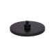 Воронка для верхнего душа Qtap Hlavova D 230 мм округлая QTHLA107BLM45788 Black Matt