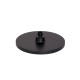 Воронка для верхнего душа Qtap Hlavova D 250 мм округлая QTHLA107BLM45949 Black Matt