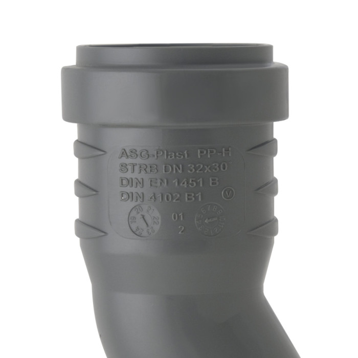 Коліно ASG HTR ф32 мм x30° (x30°)
