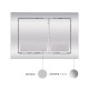 Установка для унитаза 4 в 1 Qtap Nest ST с квадратной панелью смыва (QT0133M425M06028CRM)