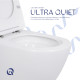 Готове рішення Qtap для ванної кімнати: Унітаз напольний Robin Ultra Quiet QT13223381AW + інсталяція QT0122490S+ клавіша QT0111M08V1384W