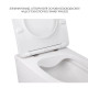 Комплект Qtap Swan 2 в 1: унітаз підвісний Rimless + біде підвісне