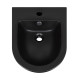Комплект Qtap Robin Matt Black 2 в 1: унітаз підвісний  Ultra Quiet QT13332381АSMB + біде підвісне QT1355046FMB