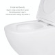 Акційний набір: Унітаз підвісний Jay Ultra Quiet QT07335177W 485х360х320 + Tern Ultra Quiet QT17332303ASW 490x365x325