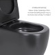 Акційний набір: Унітаз напольний Robin Ultra Quiet QT13226083AMB 660x360x855 Black + Біде напольне Robin QT13442141CMB 565x360x405 Black