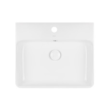 Раковина Qtap Nando 500х420х130 White с донным клапаном QT1211K404AW