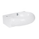 Раковина Qtap Leo 430x290x140 White з донним клапаном QT11115011LW