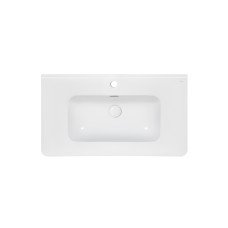 Раковина Qtap Albatross 9H 800х460х180 White с донным клапаном QT01119080HW