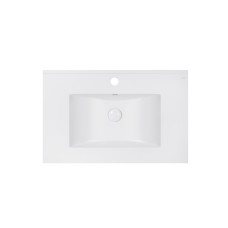 Раковина Qtap Albatross E 800х460х180 White с донным клапаном QT01119080EW