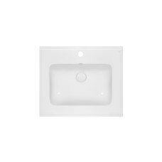 Раковина Qtap Albatross E49 600х490х200 White с донным клапаном QT01119060E49W