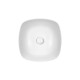 Раковина-чаша Qtap Kolibri 400х400х140 White з донним клапаном QT10117040TW