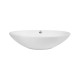 Раковина-чаша Qtap Dove 625х415х150 White с донным клапаном QT06113077W