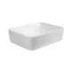 Раковина-чаша Qtap Tern 475х370х140 White з донним клапаном QT17112074W