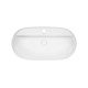 Раковина-чаша Qtap Scorpio 815х410х135 White с донным клапаном QT142203PW