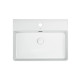 Раковина Qtap Nando LT 600х440х130 White з донним клапаном QT12112173W