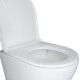 Установка для унитаза 4 в 1 Qtap Nest + унитаз с сиденьем Qtap Robin Ultra Quiet, с панелью смыва (QT1333046EUQW45146)