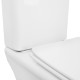 Унітаз-компакт Qtap Kalao безобідковий з сідінням Soft-close QT08221213AW
