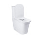 Унитаз-компакт Qtap Nando безобидковый с сиденьем Soft-close QT12221222AW