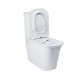 Унитаз-компакт Qtap Nando безобидковый с сиденьем Soft-close QT12221222AW
