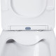 Унитаз-компакт Qtap Nando безобидковый с сиденьем Soft-close QT12221222AW