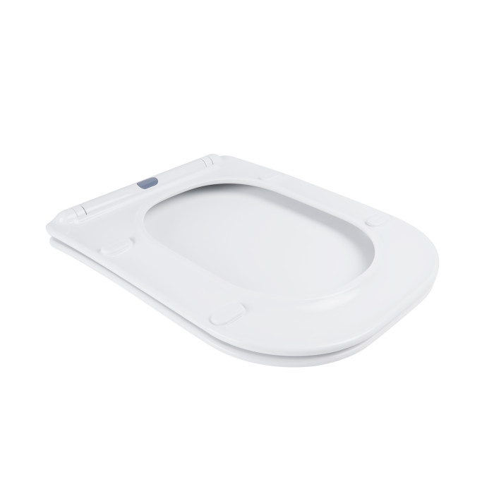 Унитаз-компакт Qtap Nando безобидковый с сиденьем Soft-close QT12221222AW