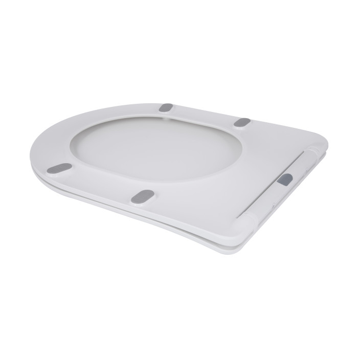 Унітаз підлоговий Qtap Grand Ultra Quiet безобідковий з сидінням Soft-close WHITE QT26228301W