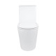 Унітаз-моноблок підлоговий Qtap Kolibri Ultra Quiet безобідковий з сидінням Soft-close WHITE QT10226380W