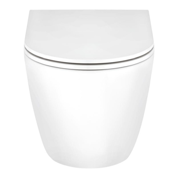 Унитаз подвесной Qtap Scorpio безободковый Ultra Quiet с сиденьем Soft-close QT1433053EUQW