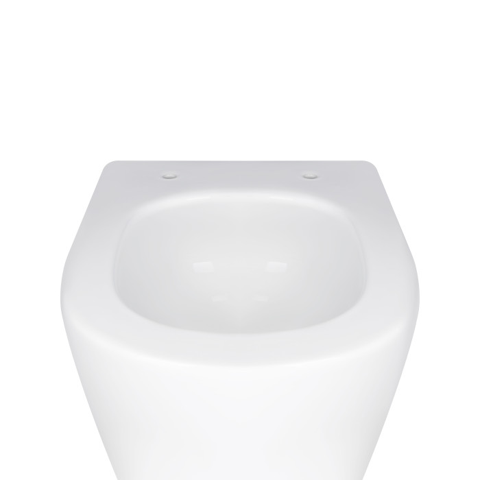 Унитаз подвесной Qtap Swan безободковый Ultra Quiet с сиденьем Soft-close QT16335179W