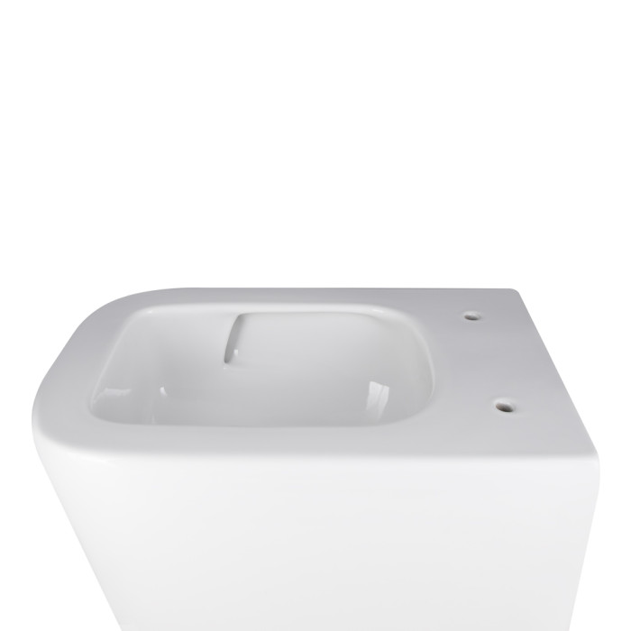 Унитаз подвесной Qtap Crow безобидковый с сиденьем Soft-close QT05335171W