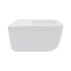 Унитаз подвесной Qtap Gemini безободковый с сиденьем Soft-close QT2533076EUQW