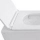 Унитаз подвесной Qtap Gemini безободковый с сиденьем Soft-close QT2533076EUQW