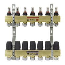 Колектор з витратомірами Raftec GOLD 1"х7 LCR-1.7