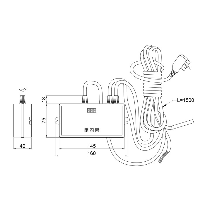 Контроллер Thermo Alliance ТА22v2 для управление насосом ЦО (TA22V2)
