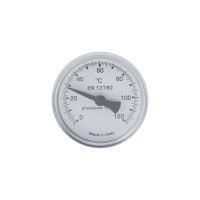 Термометр Icma 0-120°С для антиконденсаційного клапана №134 (871340120)