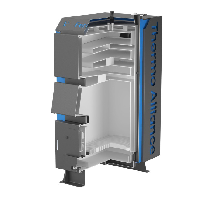 Котел твердотопливный стальной Thermo Alliance Ferrum V 4.0 FSF 20 (FSF20V40)