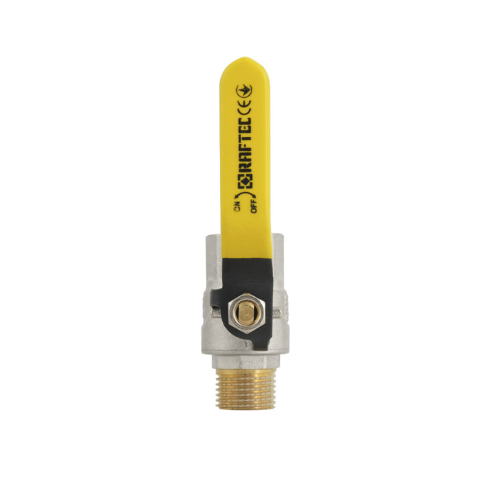 Кран шаровой Raftec YELLOW PN40 ЗВ 1/2