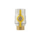 Кран шаровой Raftec YELLOW DN20 (3/4'') ЗВ бабочка GRB21