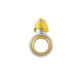 Кран кульовий Raftec YELLOW PN40 ЗВ 1/2